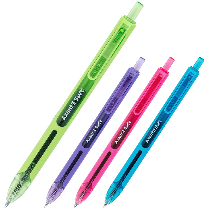 Automatischer Gelstift Axent Swift AG1119-02-A, 0,7 mm, blau