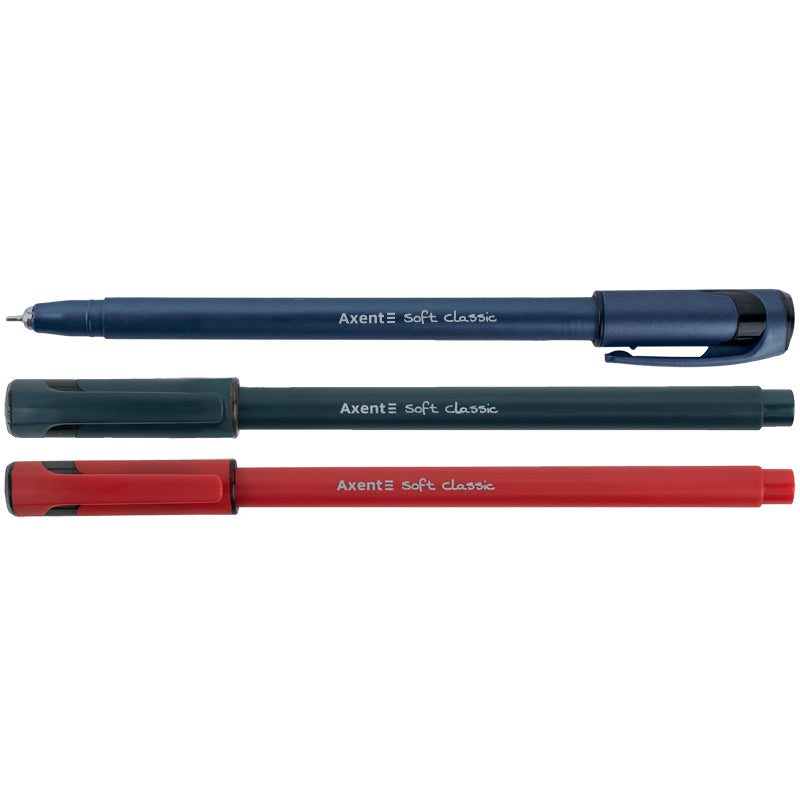 Ölschreiber Axent Soft Classic AB1101-02-A, 0,7 mm, blau