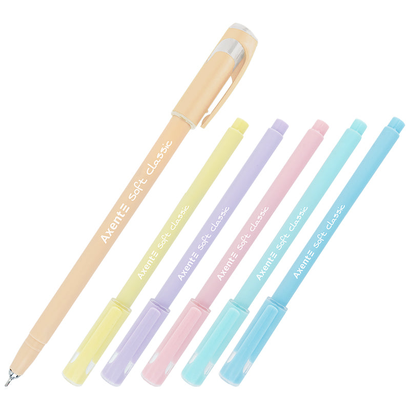 Ölschreiber Axent Soft Pastel AB1102-02-A, 0,7 mm, blau