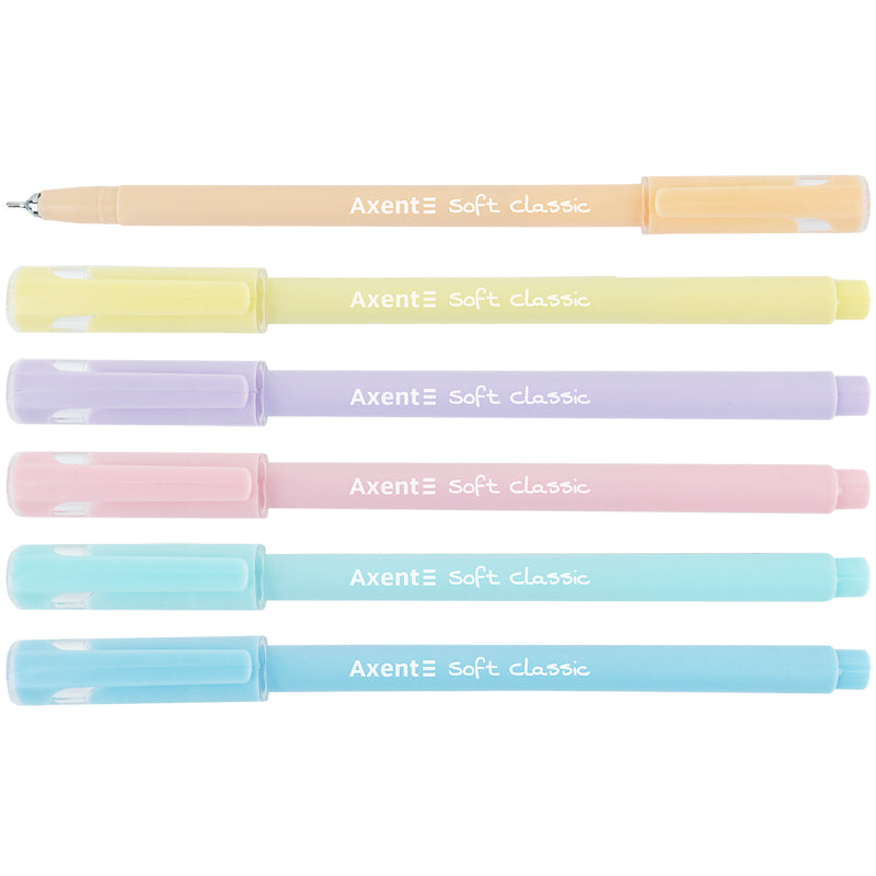 Ölschreiber Axent Soft Pastel AB1102-02-A, 0,7 mm, blau