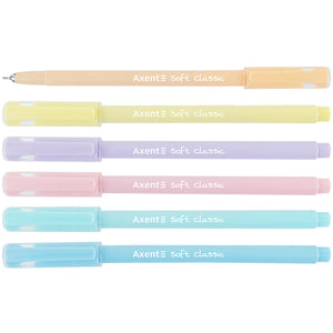 Ölschreiber Axent Soft Pastel AB1102-02-A, 0,7 mm, blau