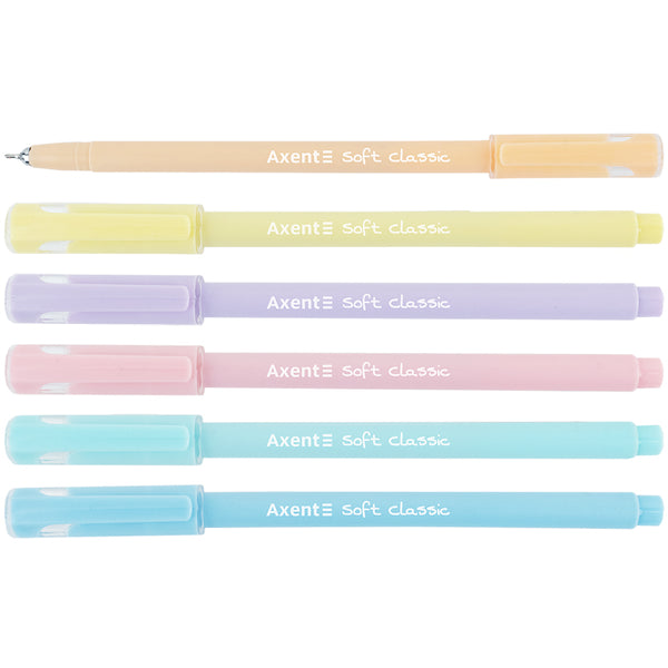 Ölschreiber Axent Soft Pastel AB1102-02-A, 0,7 mm, blau