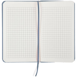 Notebook Axent Partner 8301-62-A, 95x140 mm, 96 sheets,  squared, grey