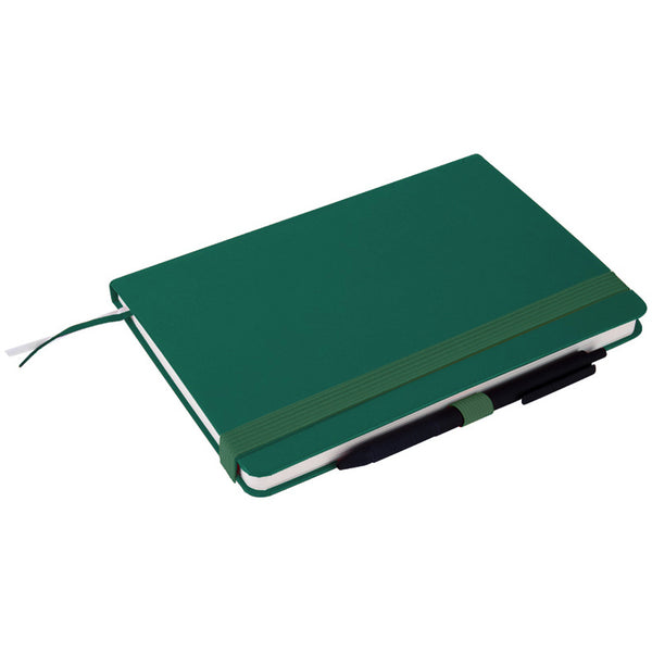 Notebook Axent Partner Prime 8305-61-A, 145x210 mm, 96 sheets,  squared, forest green