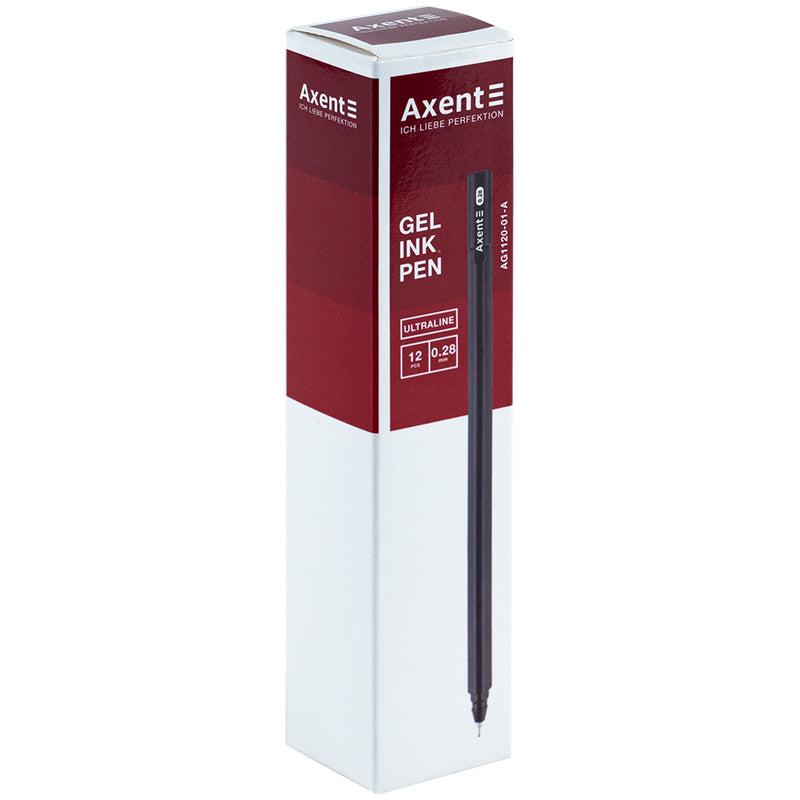 Gelstift Axent Ultraline AG1120-01-A, 0,28 mm, schwarz