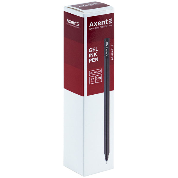 Gelstift Axent Ultraline AG1120-01-A, 0,28 mm, schwarz