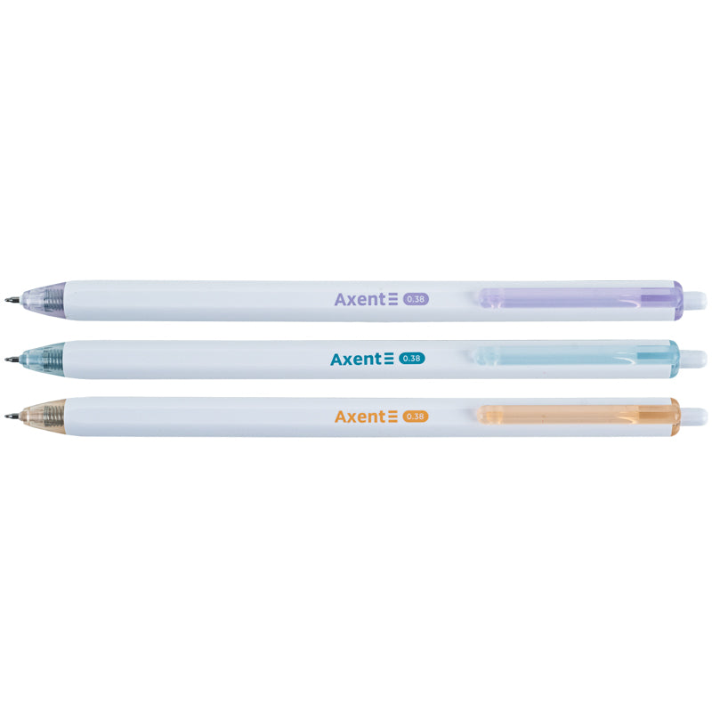 Automatischer Gelstift Axent Fineline AG1121-02-A, 0,38 mm, blau
