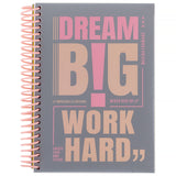 Notebook with dividers Axent 8405-10-A, A5, 120 sheets, squared, grey