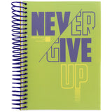Notebook with dividers Axent 8405-11-A, A5, 120 sheets, squared, light green