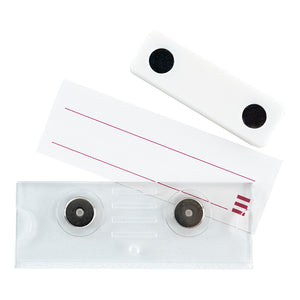 Acryl-Abzeichen auf Axent 4510-A Magnet, 75x25 mm