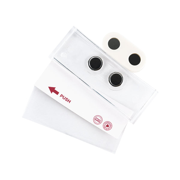 Badge Acryl auf Magnet Axent 4511-A, 65x21 mm
