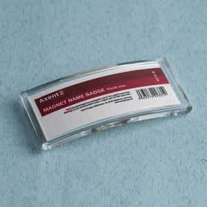 Badge Acryl auf Magnet Axent 4512-A, 70x30 mm