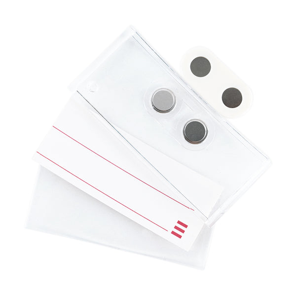 Badge Acryl auf Magnet Axent 4512-A, 70x30 mm
