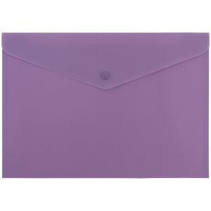 Folder with button Axent Morandi lilac 1412-11-A, A4