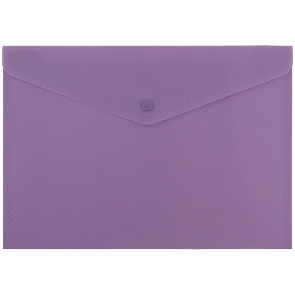 Folder with button Axent Morandi lilac 1412-11-A, A4