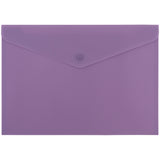 Folder with button Axent Morandi lilac 1412-11-A, A4