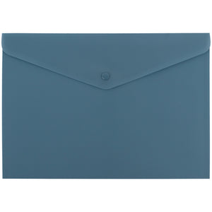 Folder with button Axent Morandi blue 1412-12-A, A4