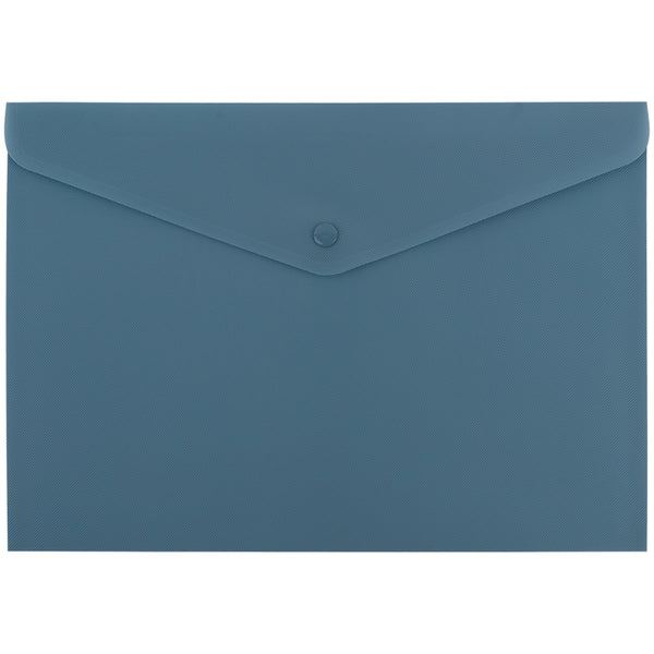 Folder with button Axent Morandi blue 1412-12-A, A4