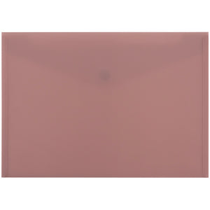 Folder with button Axent Morandi pink 1412-14-A, A4
