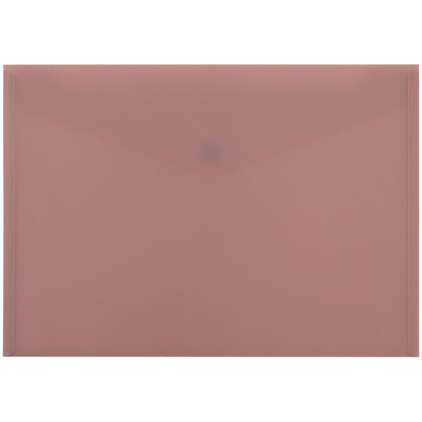 Folder with button Axent Morandi pink 1412-14-A, A4