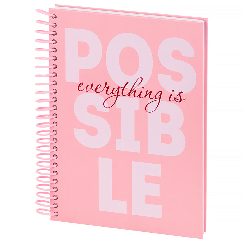 Spiral notebook Axent Possible 8464-1-A, A5, 120 sheets, squared, hard cover