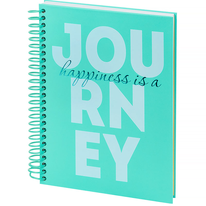 Spiral notebook Axent Journey 8464-3-A, A5, 120 sheets, squared, hard cover