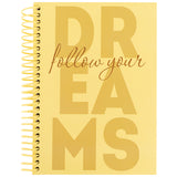 Spiral notebook Axent Dreams 8464-4-A, A5, 120 sheets, squared, hard cover
