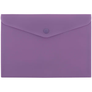 Folder with button Axent Morandi lilac 1522-32-A, A5
