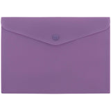 Folder with button Axent Morandi lilac 1522-32-A, A5