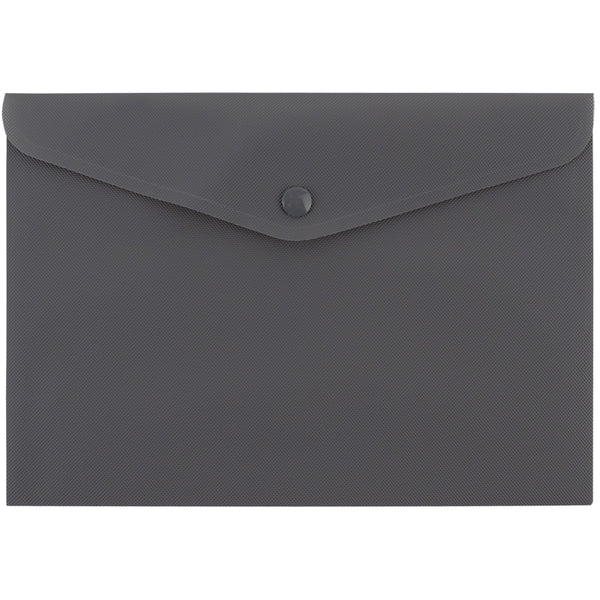 Folder with button Axent Morandi grey 1522-33-A, A5