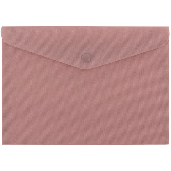 Folder with button Axent Morandi pink 1522-35-A, A5