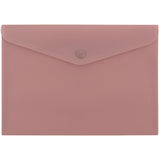 Folder with button Axent Morandi pink 1522-35-A, A5