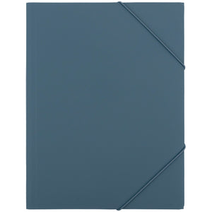 Folder with elastic bands Axent Morandi 1504-16-A, A4, blue