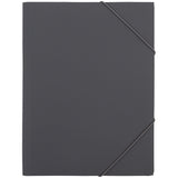 Folder with elastic bands Axent Morandi 1504-17-A, A4, grey