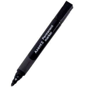 Marker Axent Permanent Comfort Grip 2542-01-A, 2 mm, rund schwarz