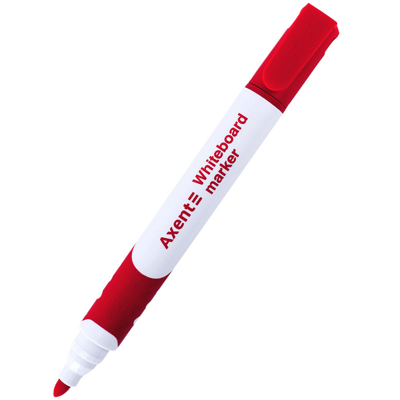 Marker Axent Whiteboard Comfort Grip 2552-06-A, 2 mm, rund rot