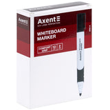 Marker Axent Whiteboard Comfort Grip 2552-06-A, 2 mm, rund rot
