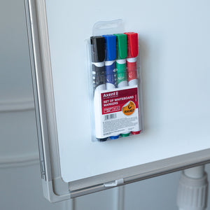 Marker Axent Whiteboard Comfort Grip 2552-40-A, 2 mm, rund sortiert