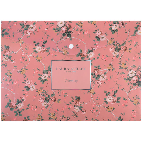 Knopfmappe Axent Laura Ashley, Charming 1495-30-A, A4+