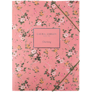 Folder with elastic bands Axent Laura Ashley, Charming 1509-30-A, A4+