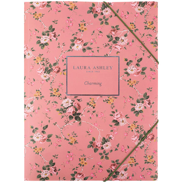 Folder with elastic bands Axent Laura Ashley, Charming 1509-30-A, A4+