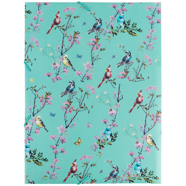 Folder with elastic bands Axent Olga Selyshcheva, Spring 1509-33-A, A4+