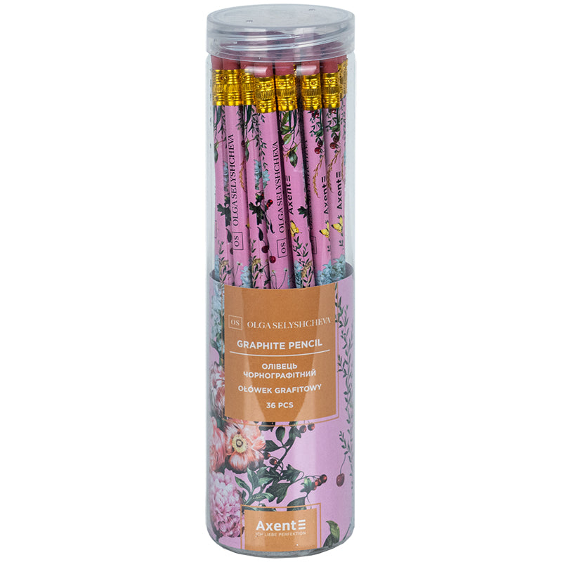 Graphitstift Axent Olga Selyshcheva, Sommer 9009-24-А, HB, 2,2 mm