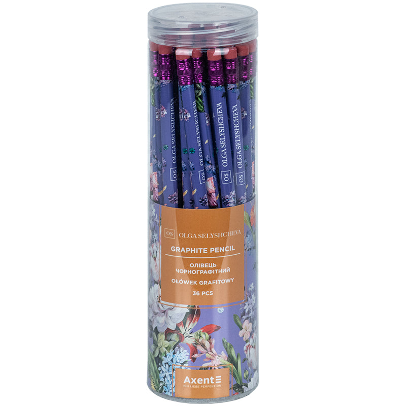 Graphitstift Axent Olga Selyshcheva, Secret 9009-25-А, HB, 2,2 mm