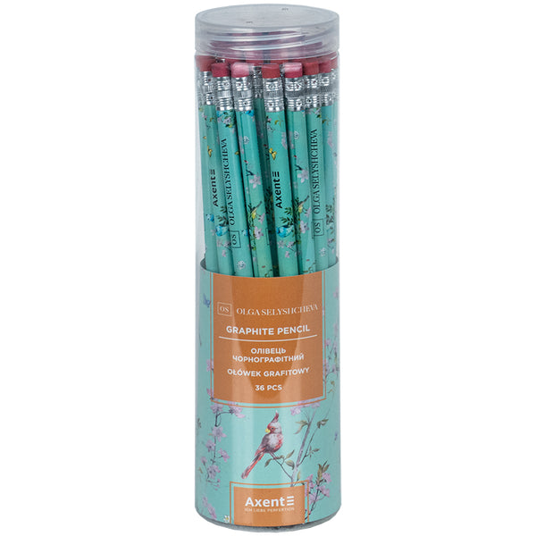 Graphitstift Axent Olga Selyshcheva, Spring 9009-26-A, HB, 2,2 mm