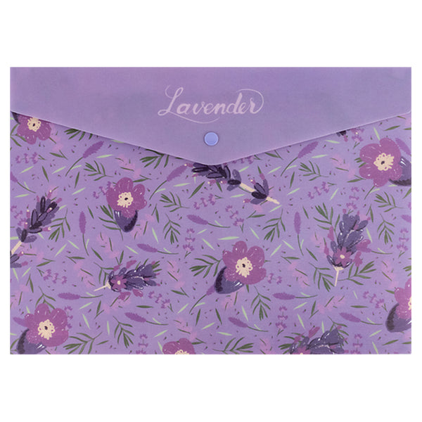 Knopfmappe Axent Lavender-1 1495-36-A, A4