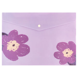 Knopfmappe Axent Lavendel-4 1495-39-A, A4