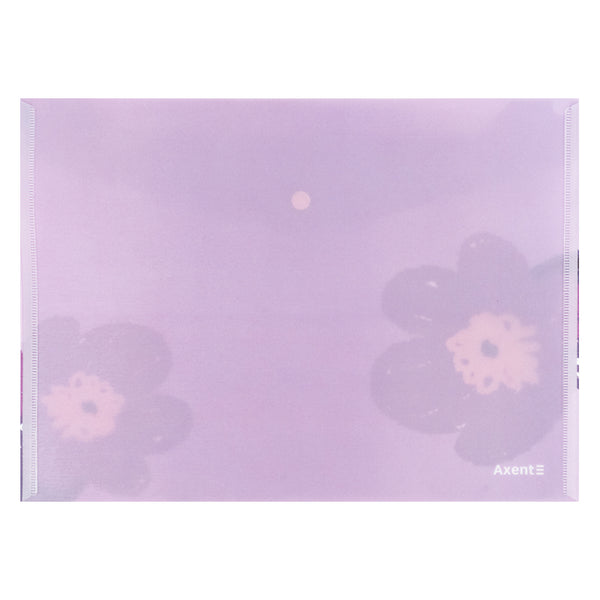 Knopfmappe Axent Lavendel-4 1495-39-A, A4