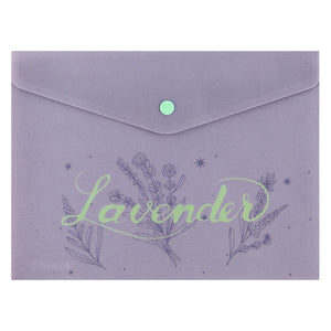 Knopfmappe Axent Lavendel-2 1496-37-A, A5+