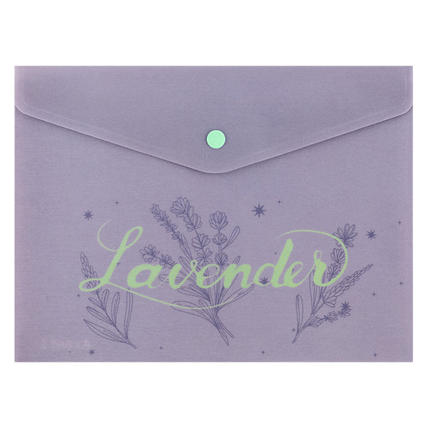 Knopfmappe Axent Lavendel-2 1496-37-A, A5+